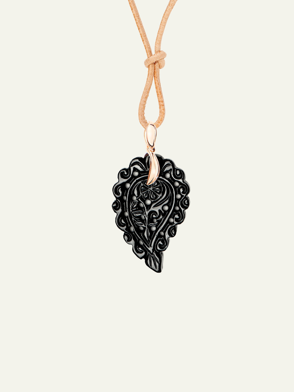 P-IND-s-Bla-rg | INDIA Small Pendant with Black Onyx