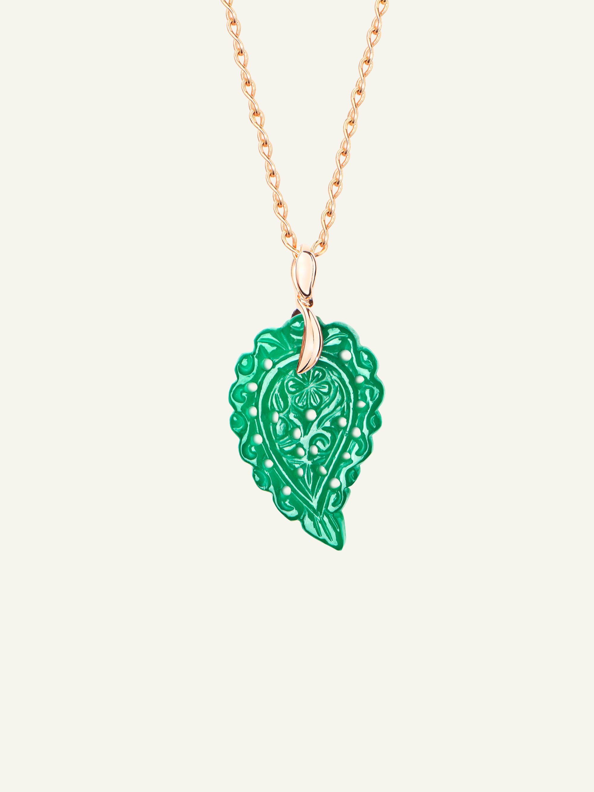 P-IND-s-Jad-rg | INDIA Small Pendant with Green Onyx