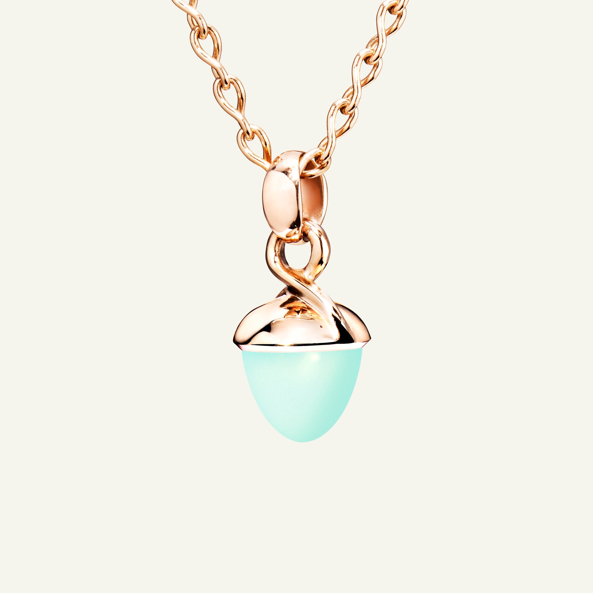 MIKADO Bouquet Anhänger mit Aqua Chalcedon