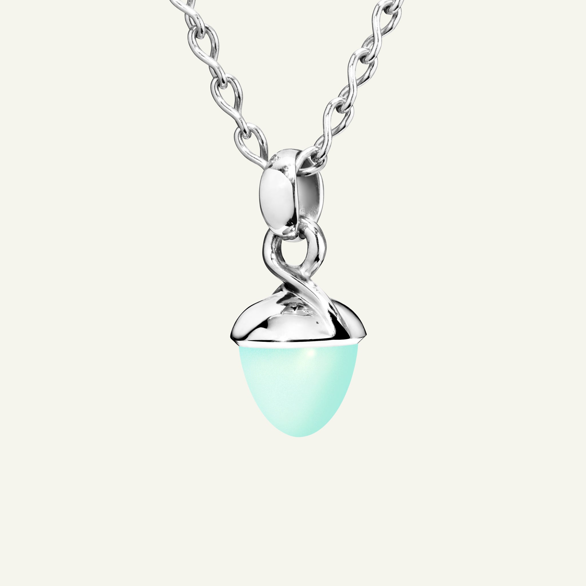 MIKADO Bouquet Anhänger mit Aqua Chalcedon