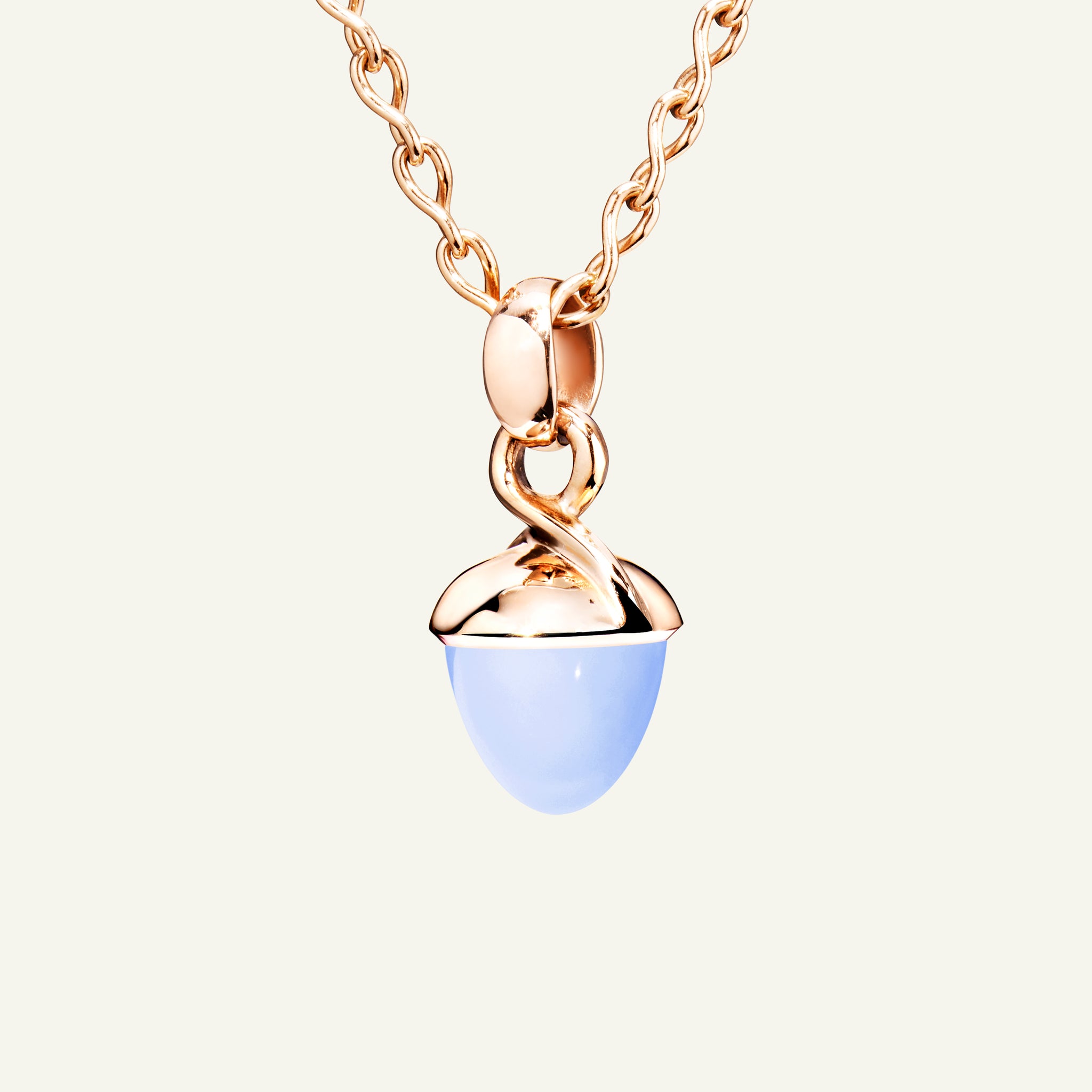 MIKADO Bouquet Anhänger mit Blauem Chalcedon