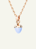 P-MB-ChBl-rg | MIKADO Bouquet Pendant with Blue Chalcedony