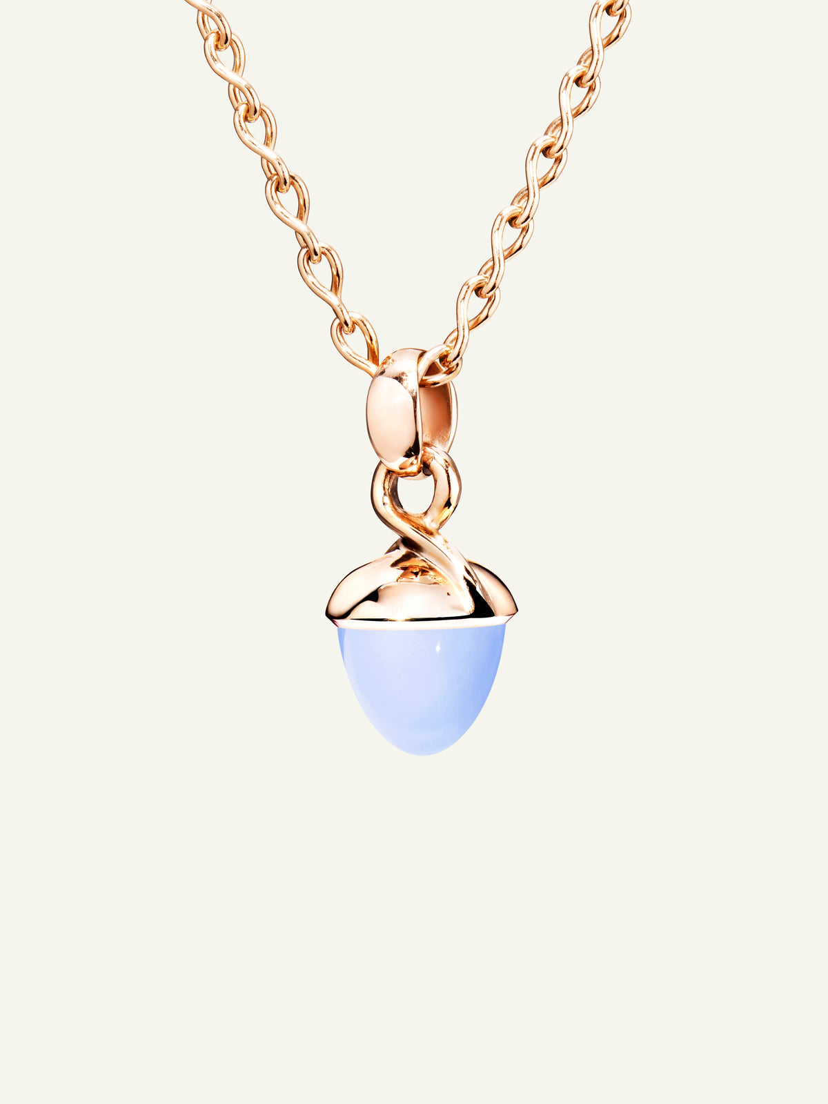 P-MB-ChBl-rg | MIKADO Bouquet Pendant with Blue Chalcedony