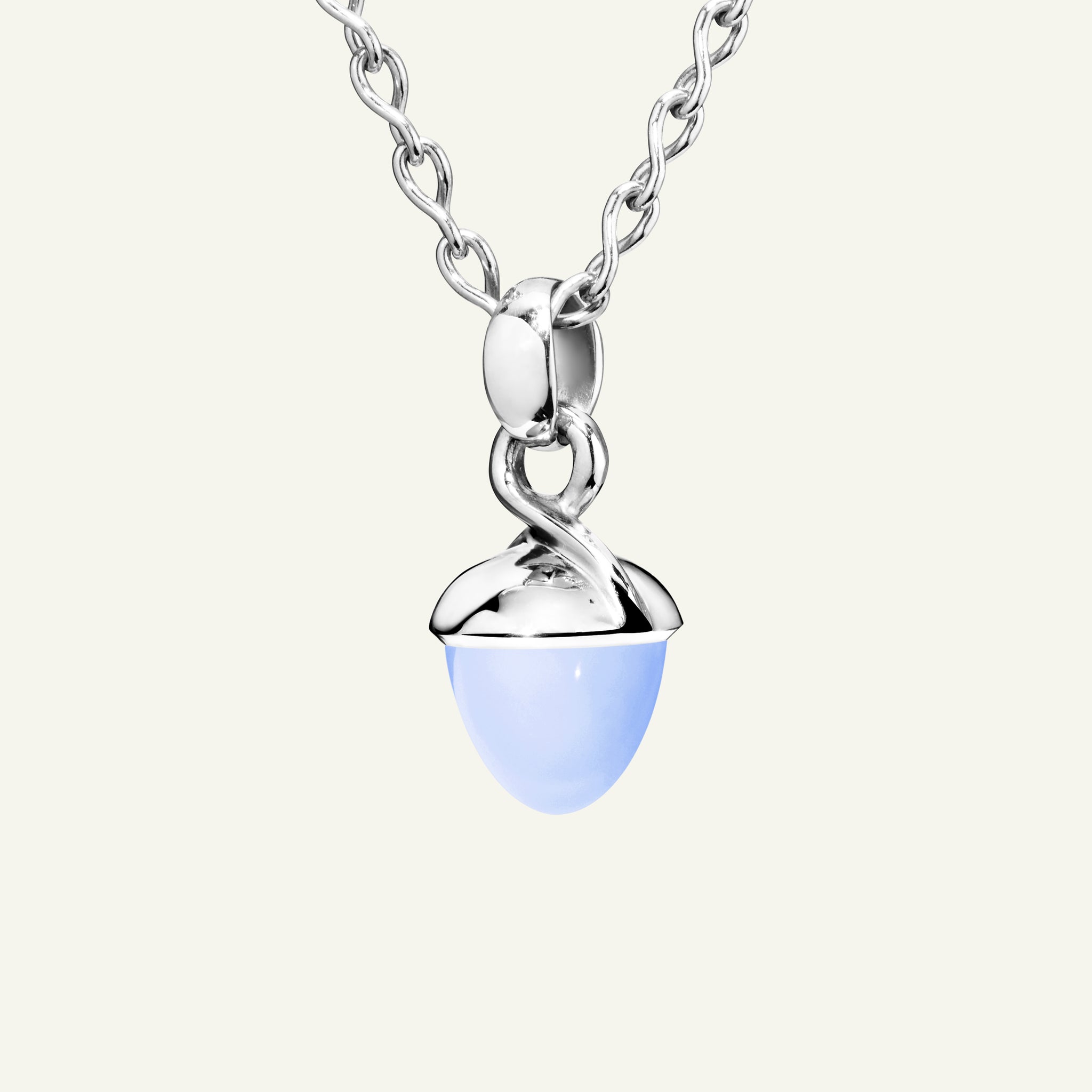 MIKADO Bouquet Anhänger mit Blauem Chalcedon