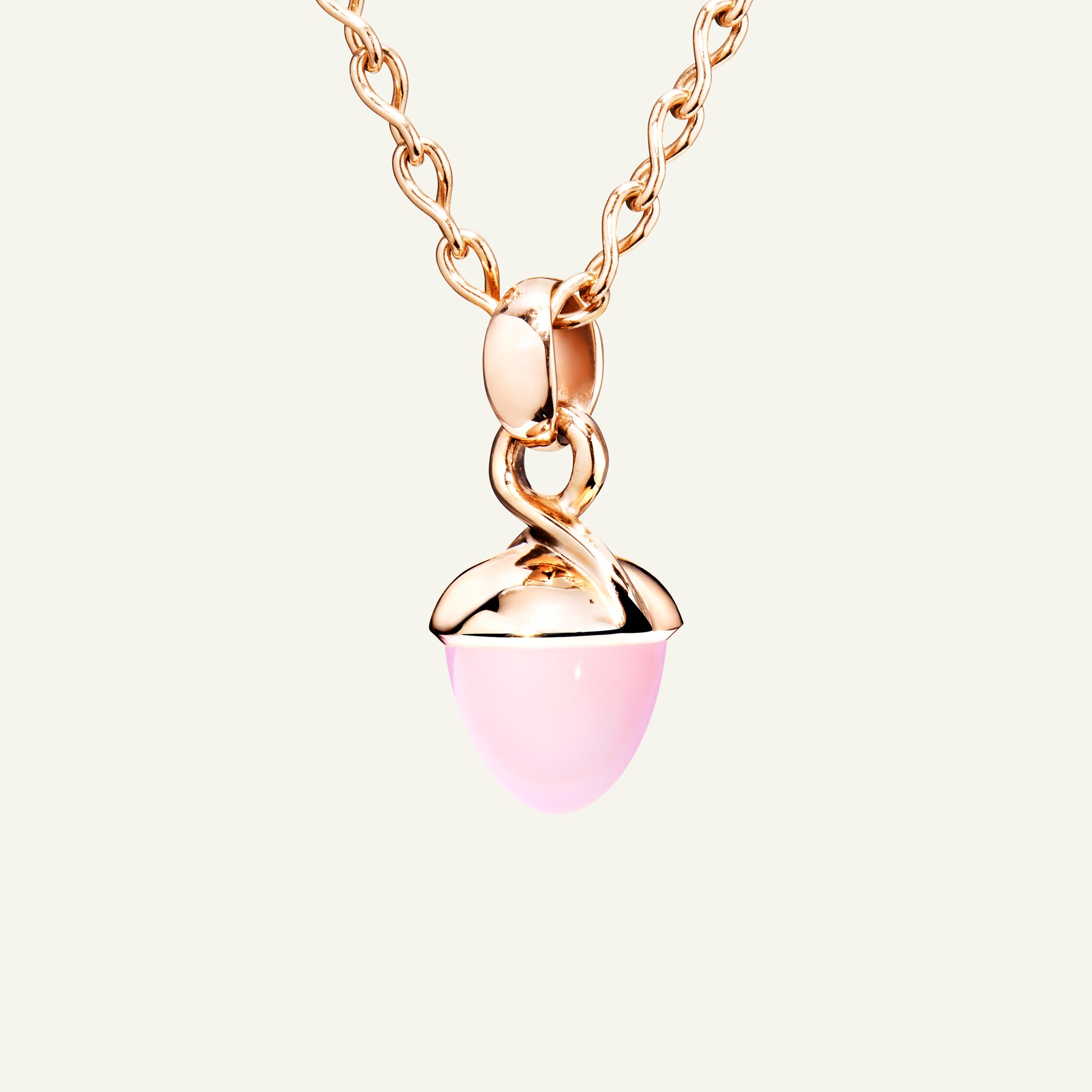 MIKADO Bouquet Anhänger mit Pink Chalcedon