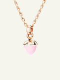 P-MB-ChPi-rg | MIKADO Bouquet Pendant with Pink Chalcedony