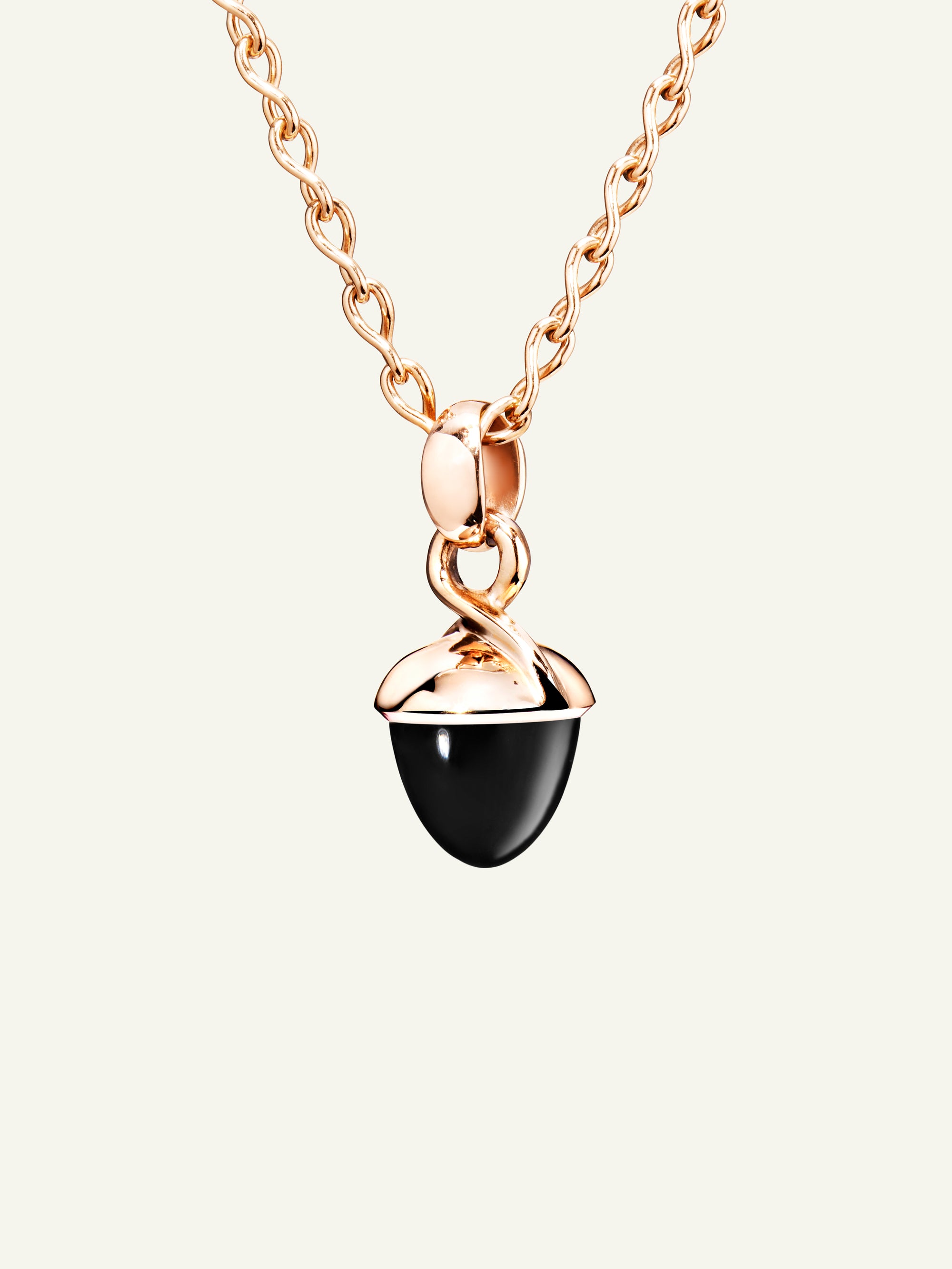 P-MB-Onyx-rg | MIKADO Bouquet Pendant with Black Onyx