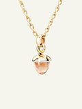MIKADO Bouquet Pendant with Red Rutilated Quartz