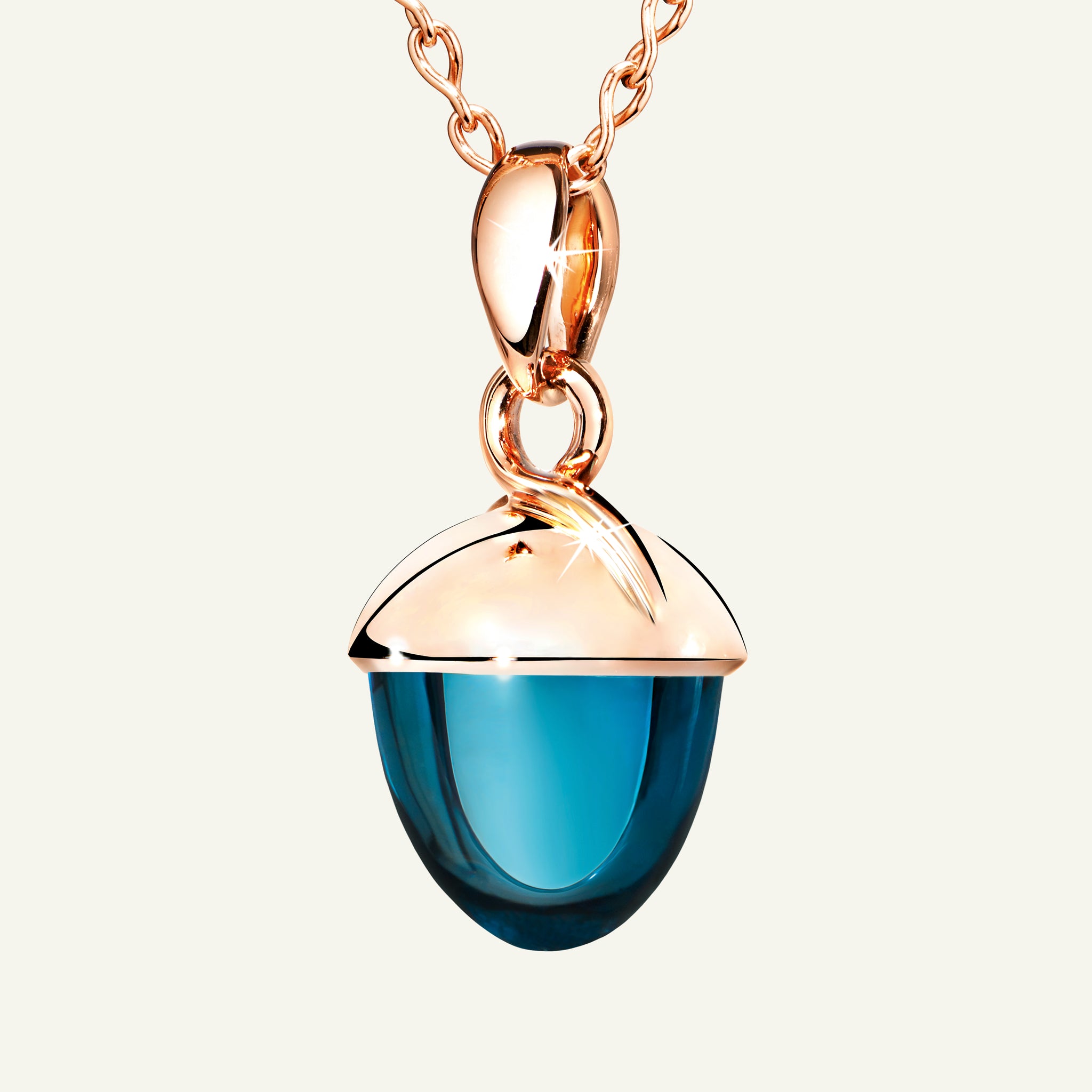 MIKADO Bouquet XL Pendant with London Topaz