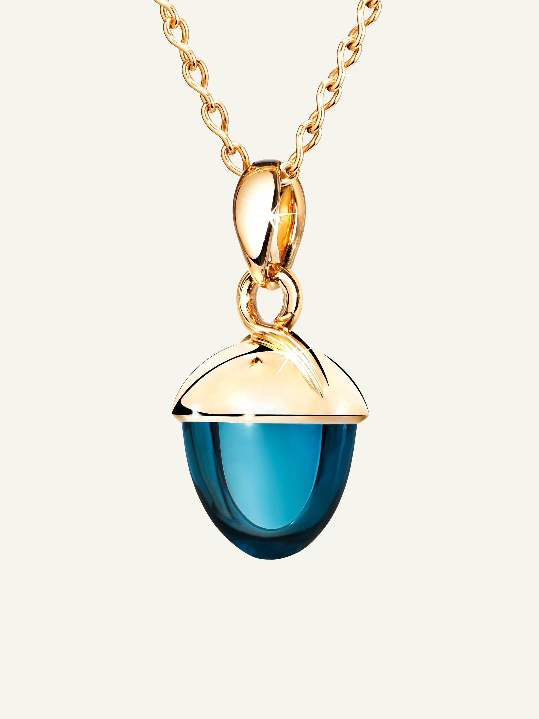 MIKADO Bouquet XL Pendant with London Topaz