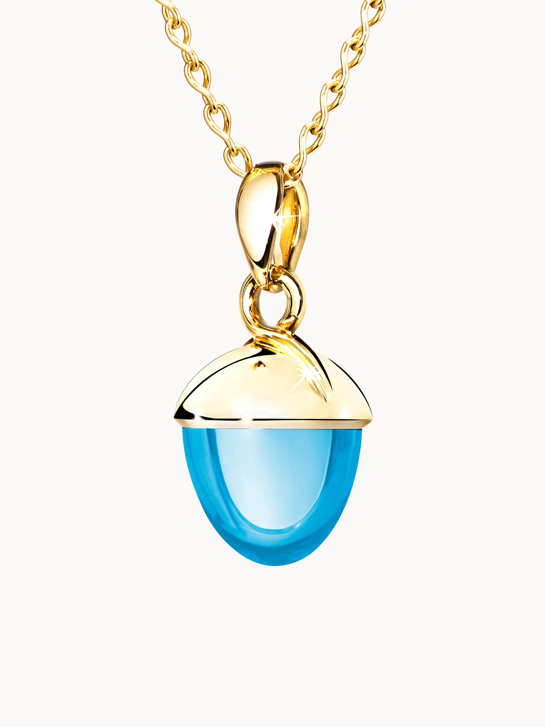 MIKADO Bouquet XL Pendant with Swiss Topaz