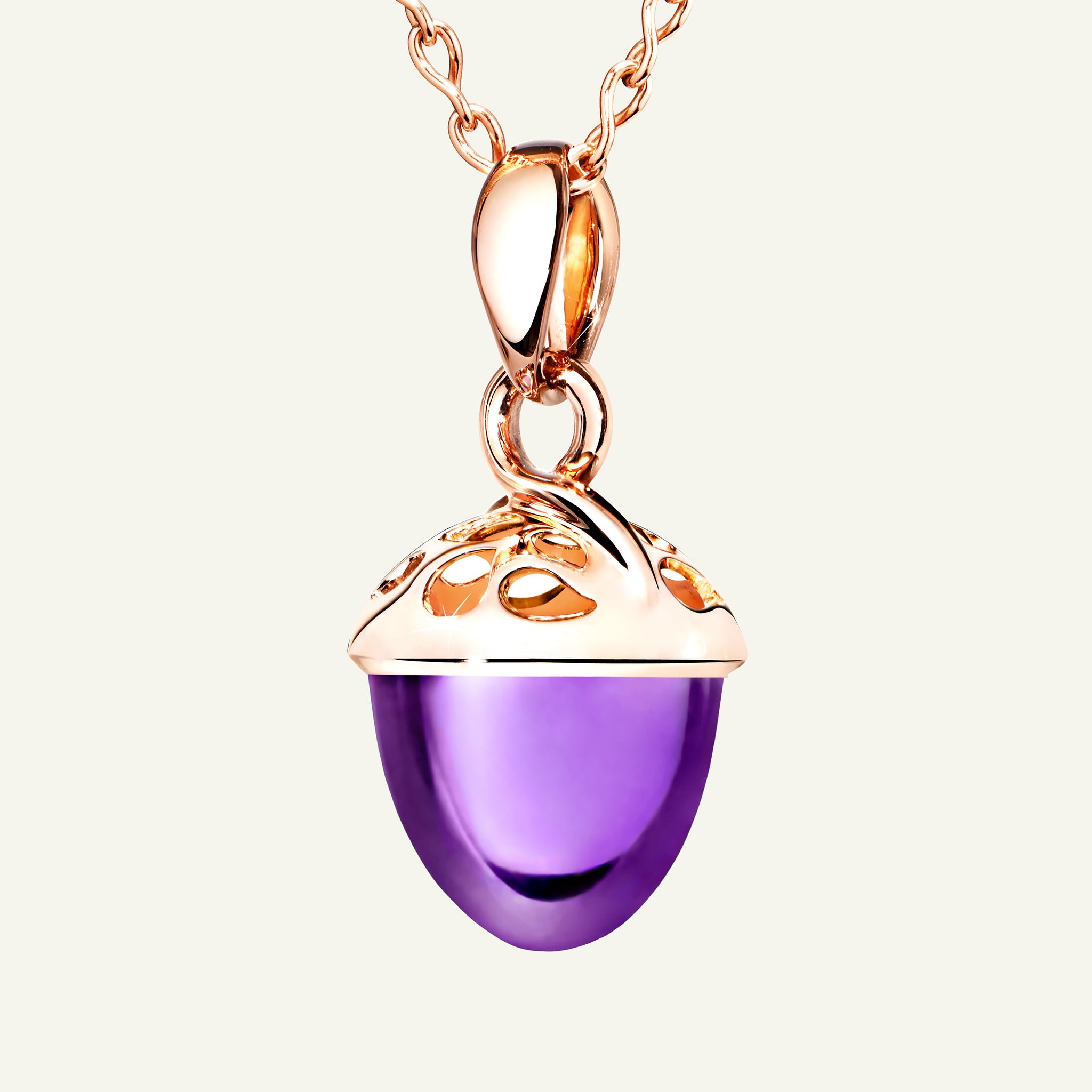 MIKADO Bouquet XL Fairy Pendant with Amethyst