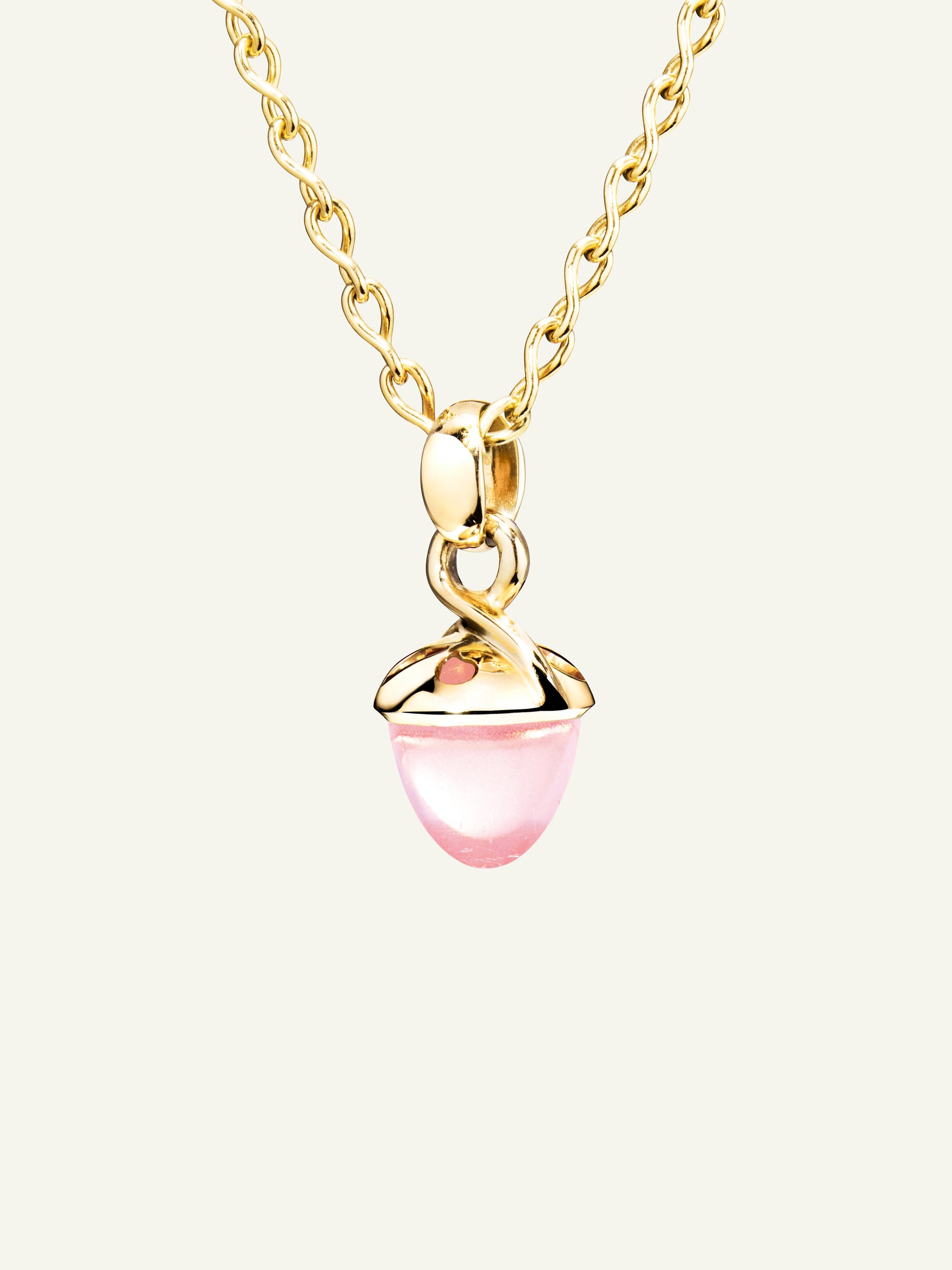 Pendant MIKADO Bouquet Fairy Rose Quartz