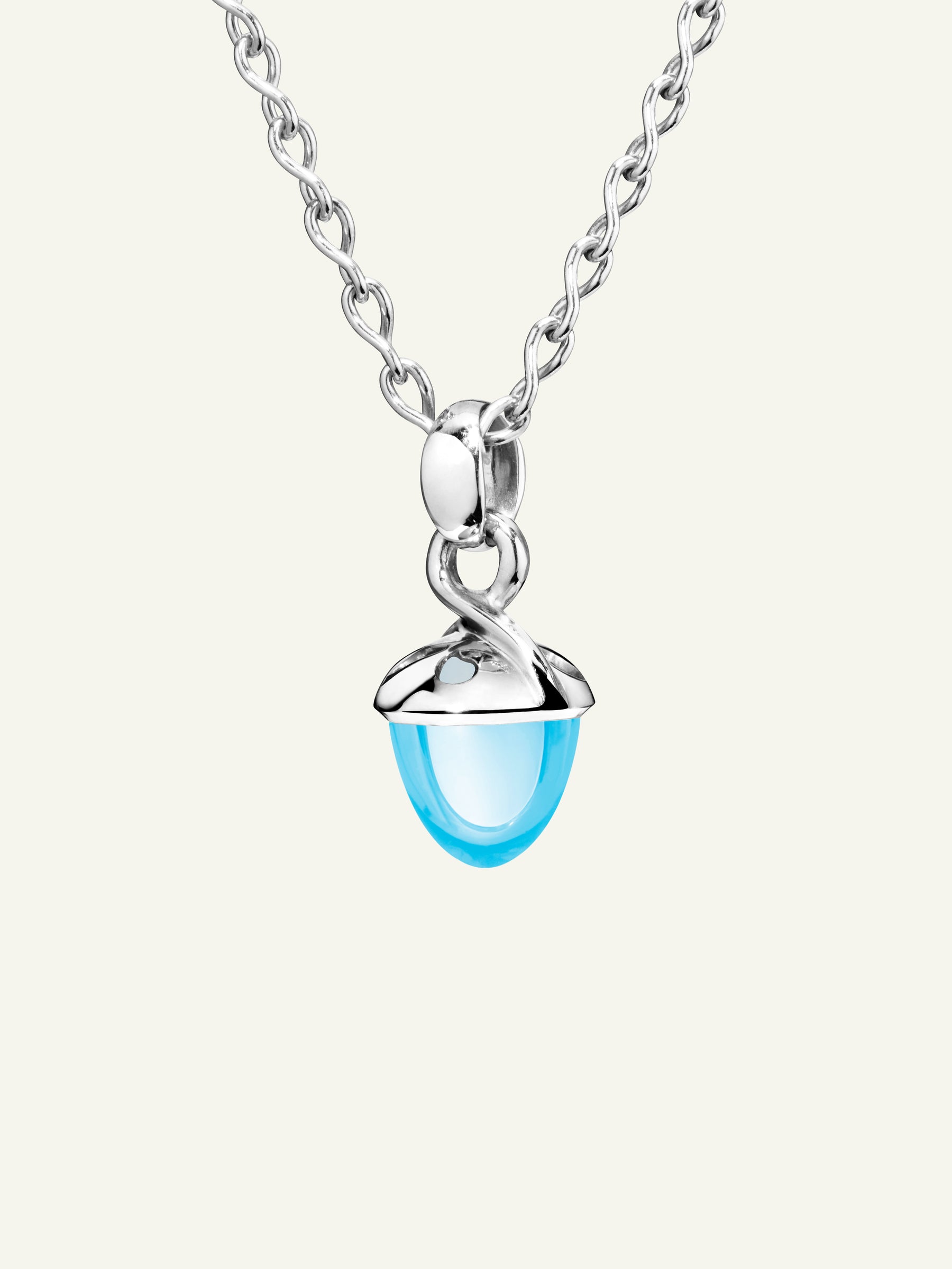 MIKADO Bouquet Fairy Pendant with Sky Topaz