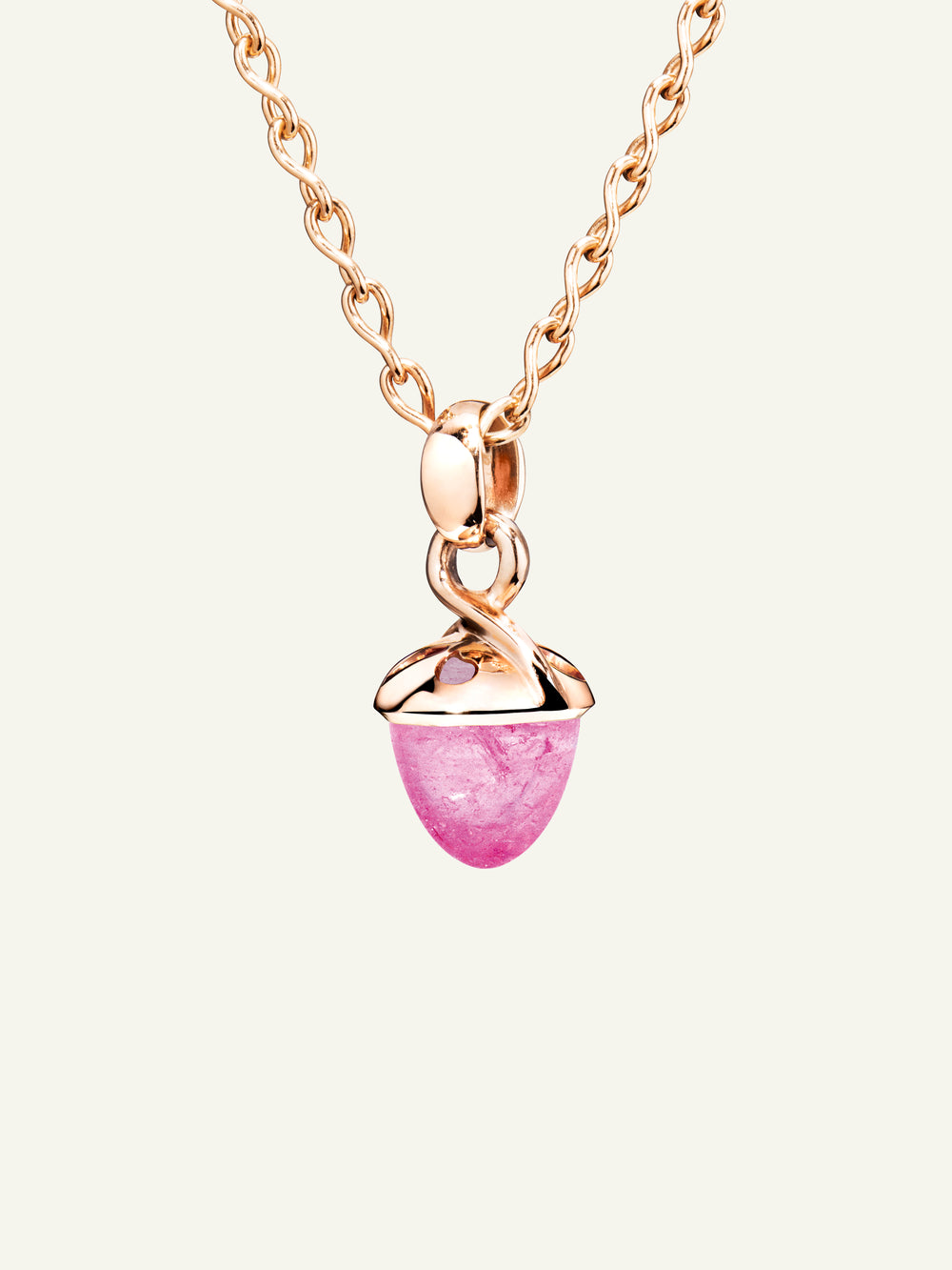 MIKADO Bouquet Fairy Pendant with Rose Tourmaline