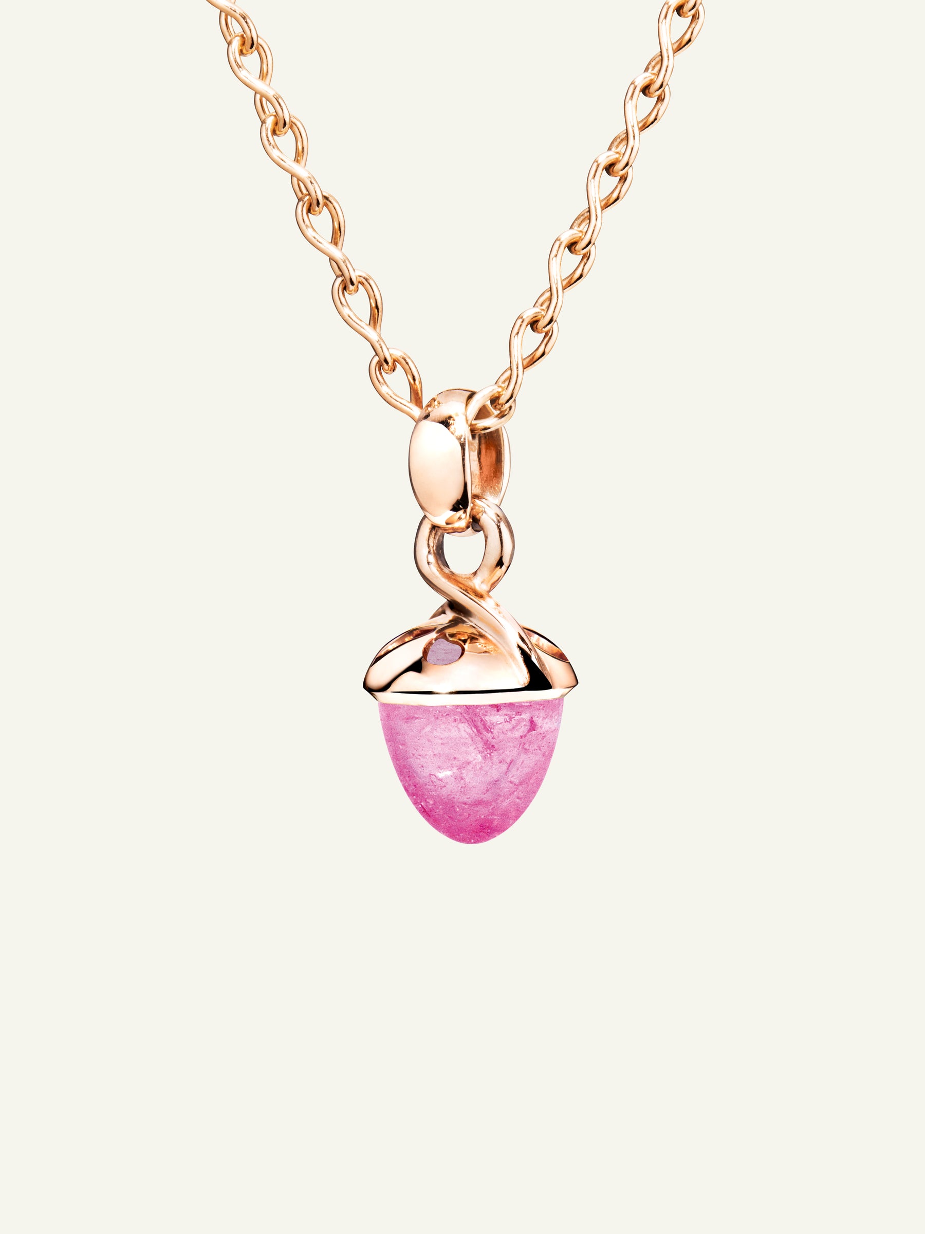 MIKADO Bouquet Fairy Pendant with Rose Tourmaline