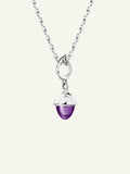 MIKADO Flamenco Pendant with Amethyst