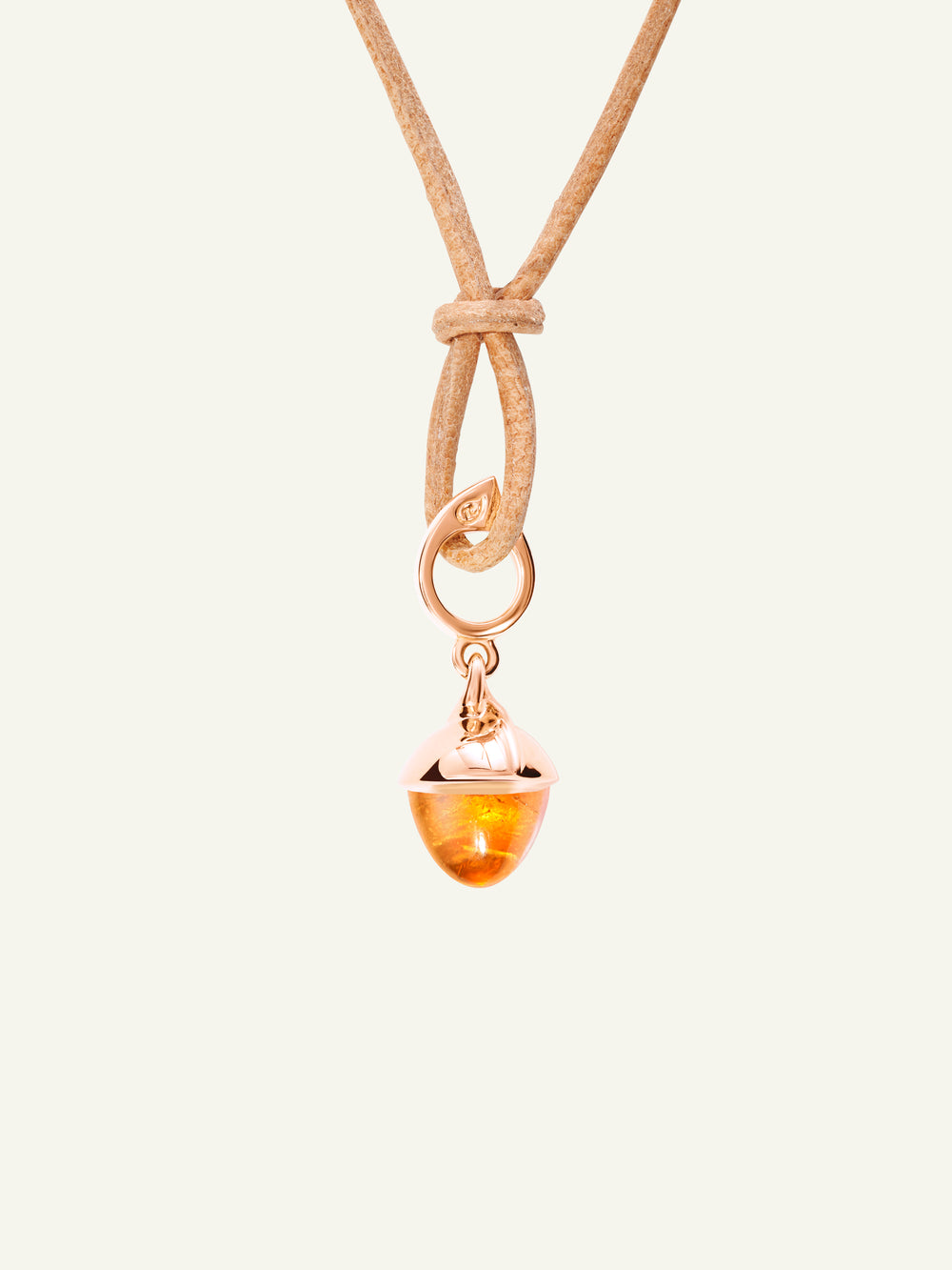 P-MFL-Man-rg | MIKADO Flamenco Pendant with Mandarin Garnet