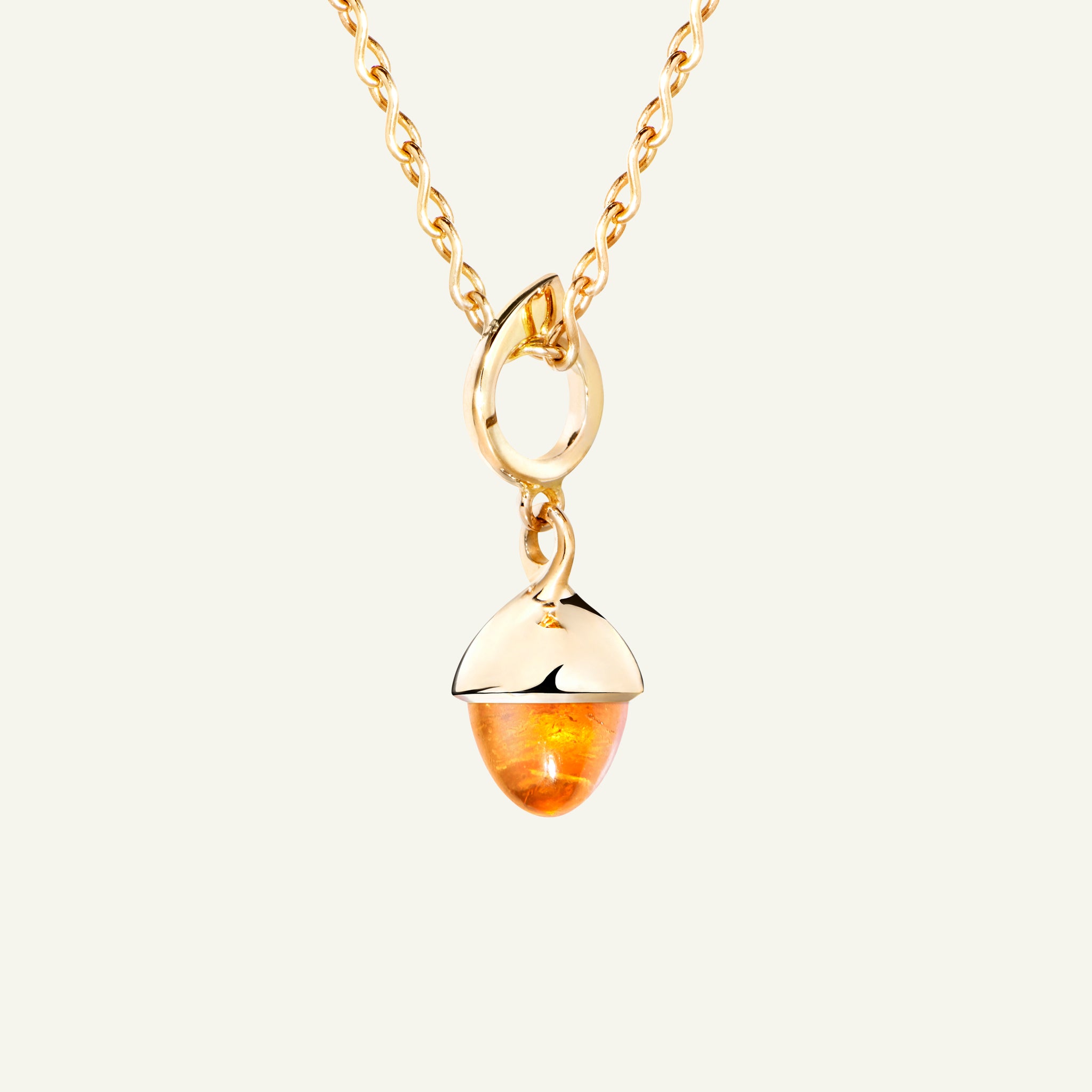 MIKADO Flamenco Anhänger mit Mandarin Granat