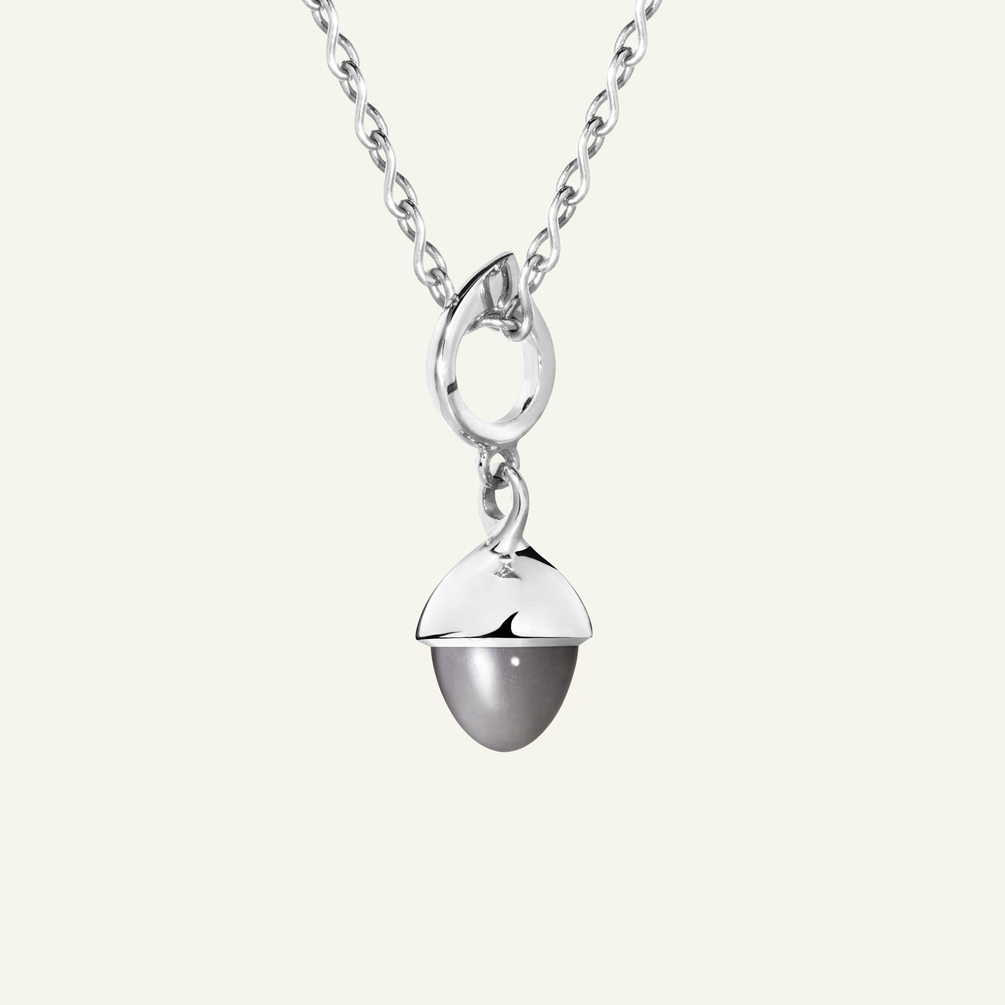 MIKADO Flamenco Anhänger mit Grauem Mondstein