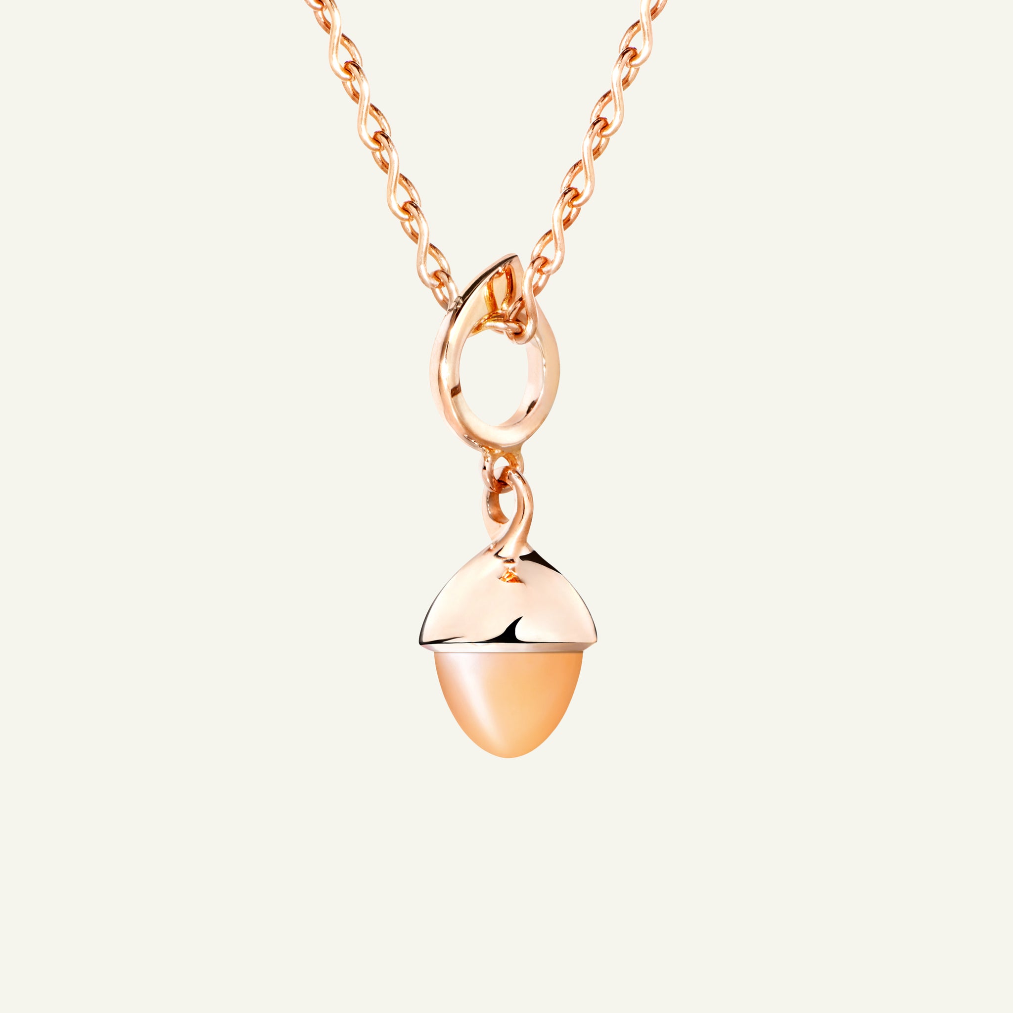 MIKADO Flamenco Anhänger mit Orange Mondstein