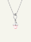 MIKADO Flamenco Pendant with Rose Quartz