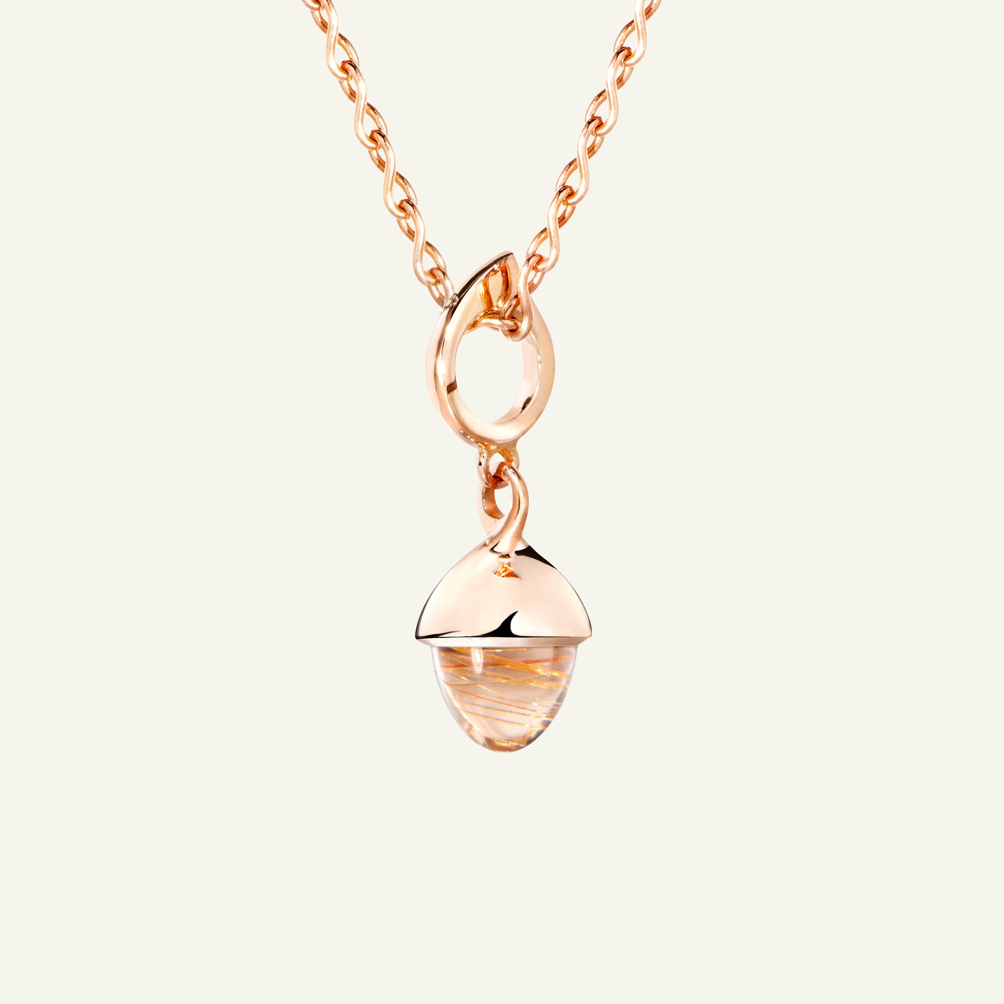 MIKADO Flamenco Anhänger mit Rutilquarz