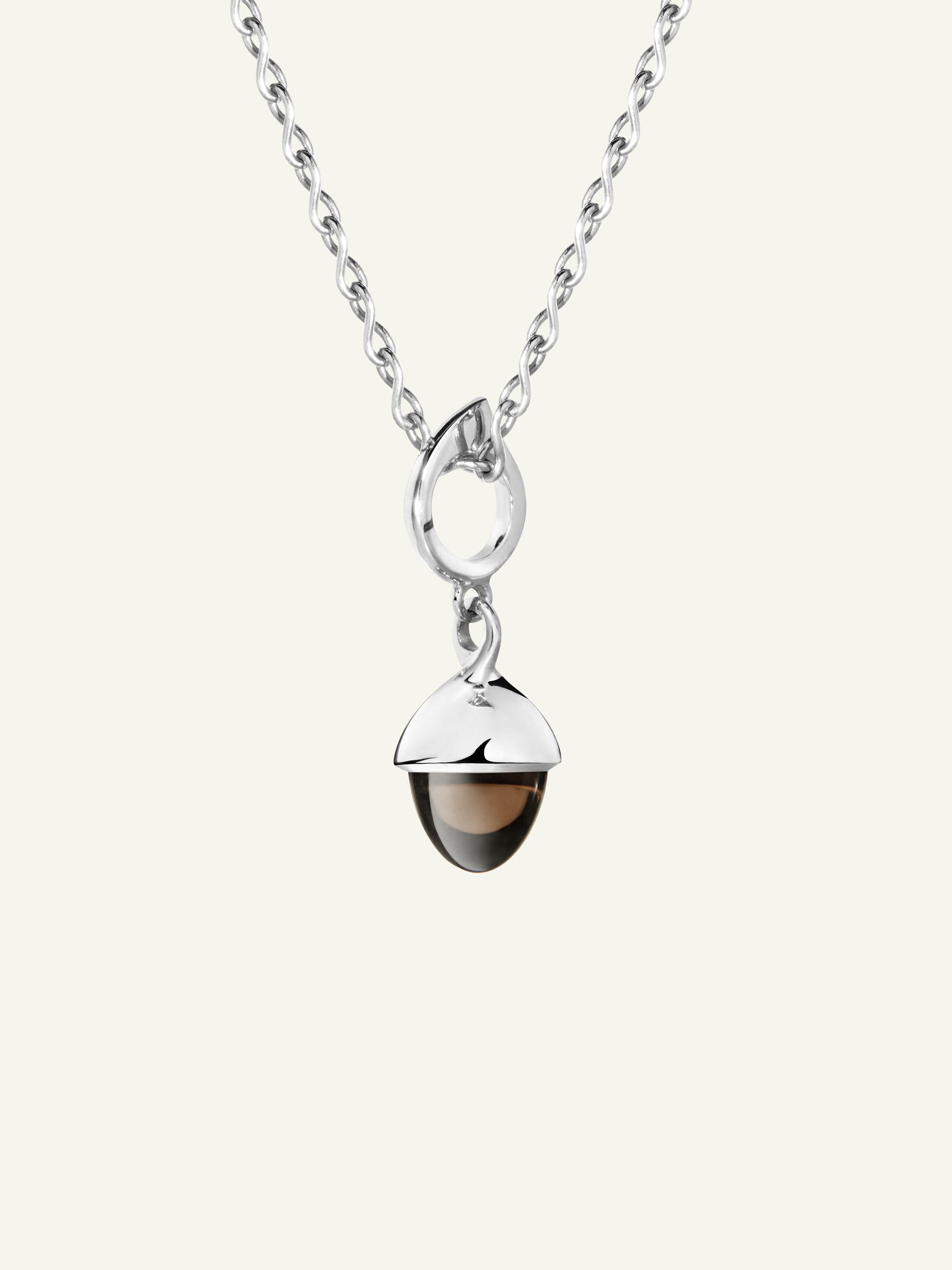 MIKADO Flamenco Pendant with Smoky Quartz