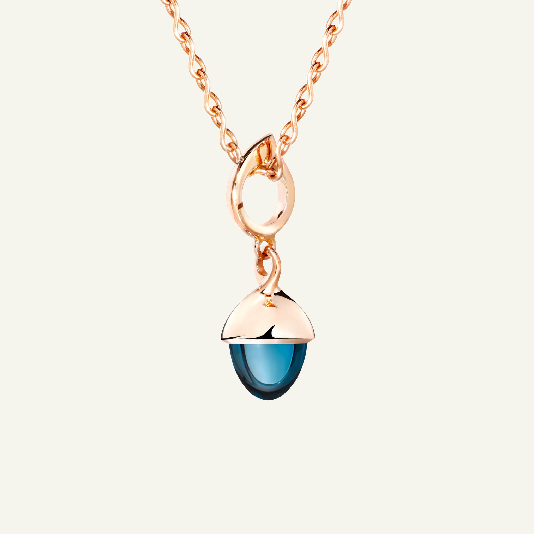 MIKADO Flamenco Anhänger mit London Topas