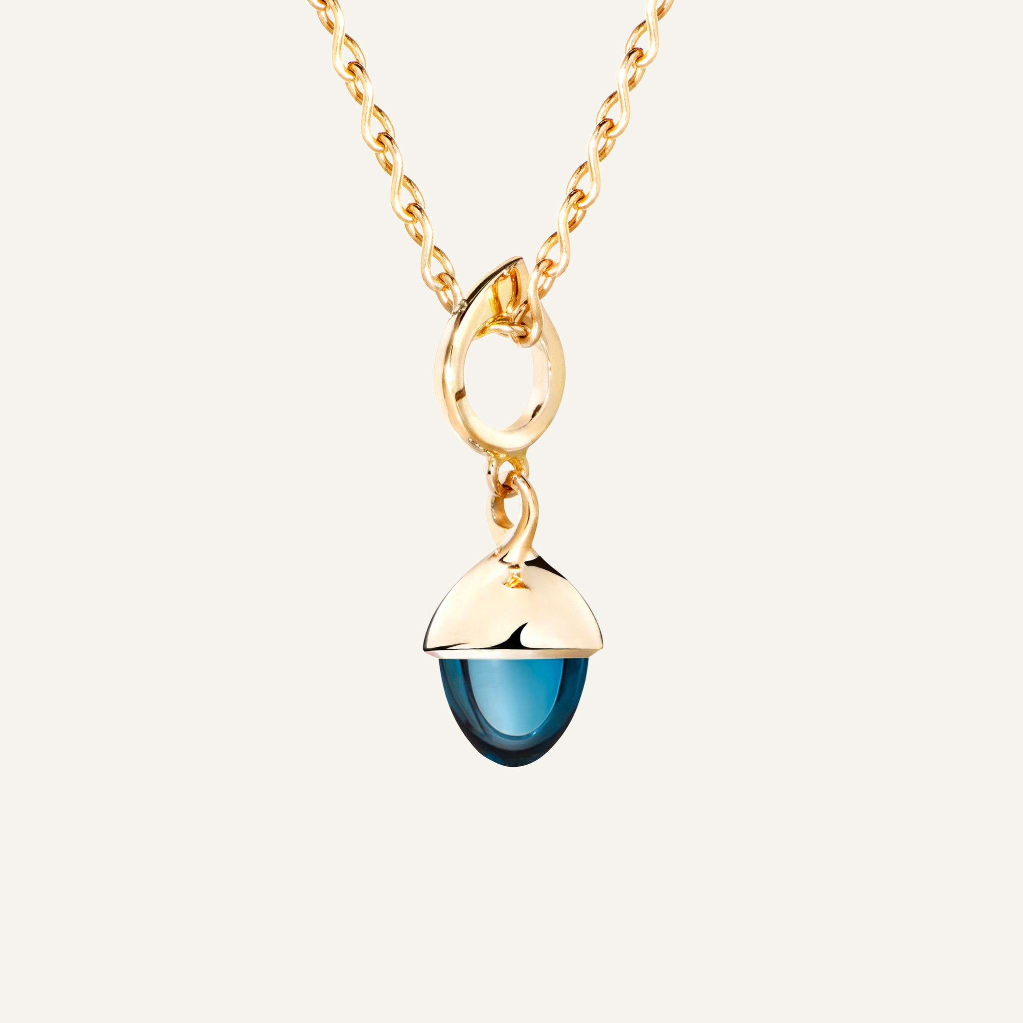 MIKADO Flamenco Anhänger mit London Topas