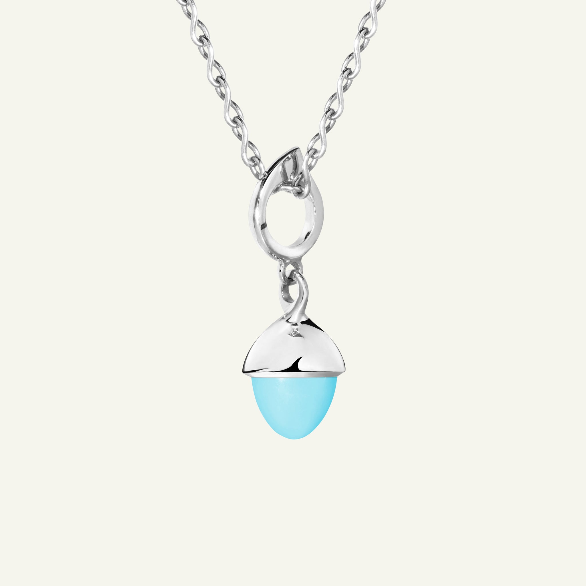 MIKADO Flamenco Anhänger mit Türkis