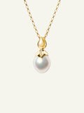 Pendant Southsea PEARL 15 mm mit Diamant Pavé