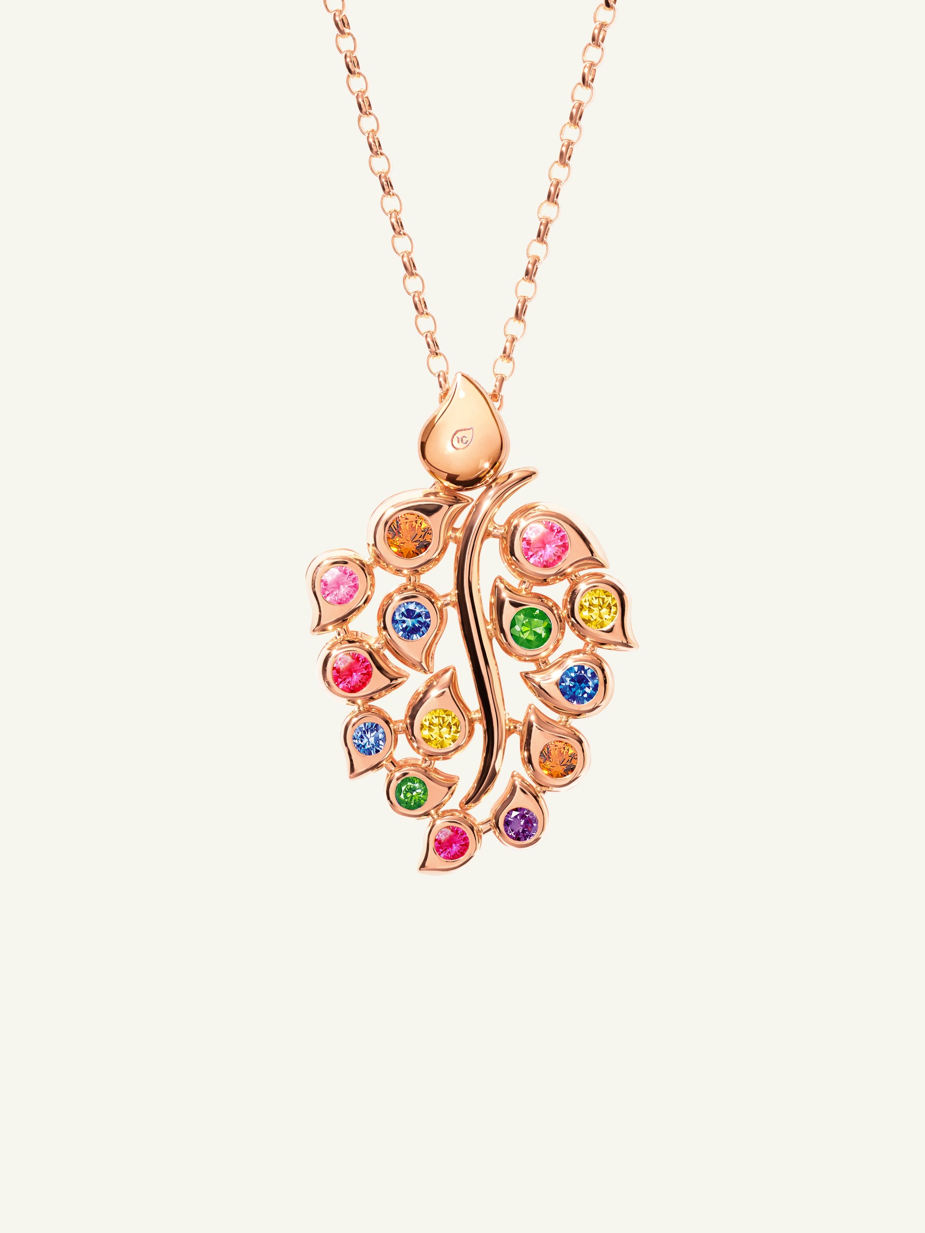 Pendant SNOWFLAKES Leaf Classic / 'Candy'
