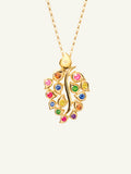 Pendant SNOWFLAKES Leaf Classic / 'Candy'