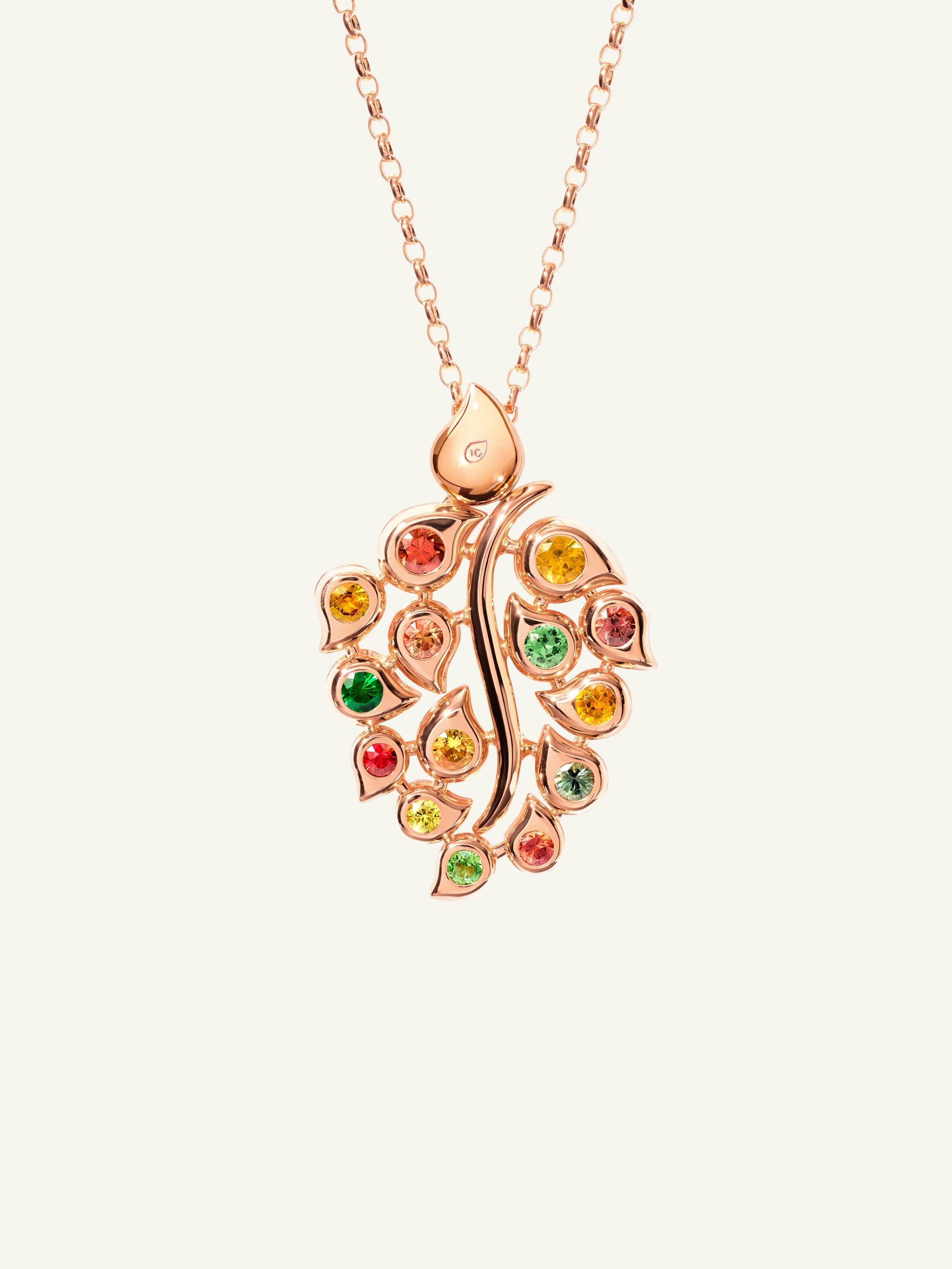 SNOWFLAKES Leaf Anhänger in Classic / 'Indian Summer'