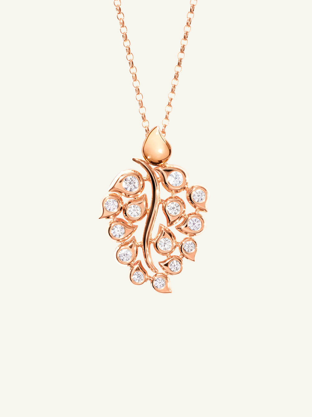 SNOWFLAKES Leaf Anhänger in Classic / 'Indian Summer'