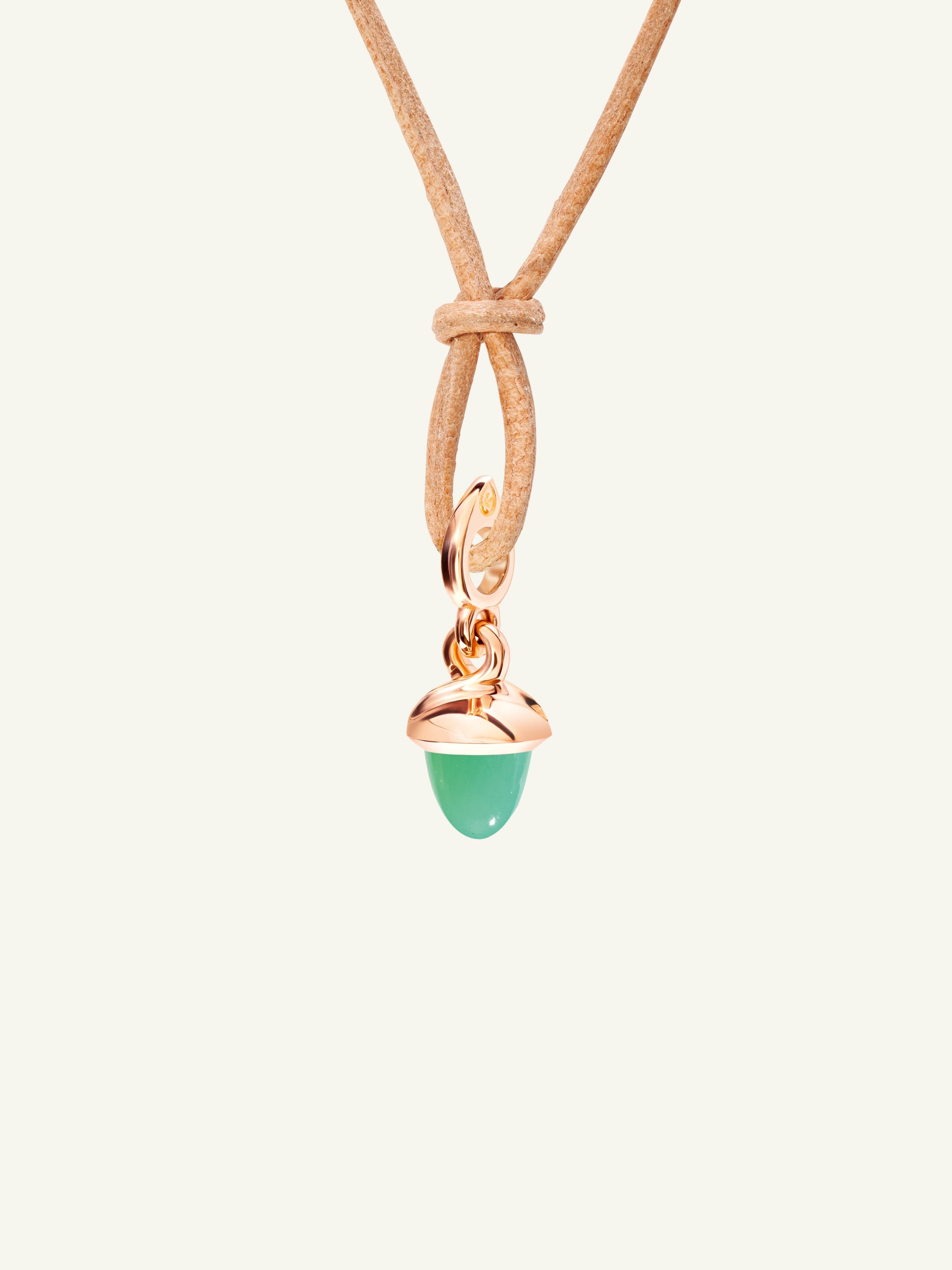 P-mMC-Chry-rg | MiniMIKADO Pendant with Chrysoprase