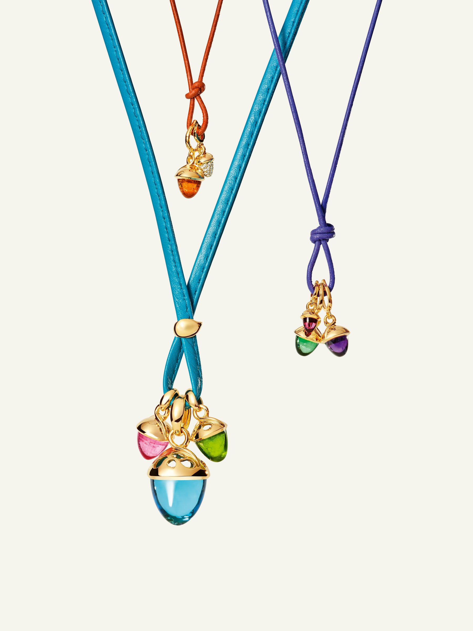 P-mMC-Chry-rg | MiniMIKADO Pendant with Chrysoprase