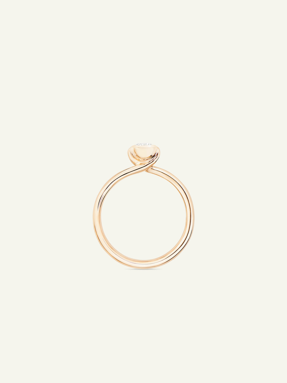 BOUTON Solitaire Ring with Diamond