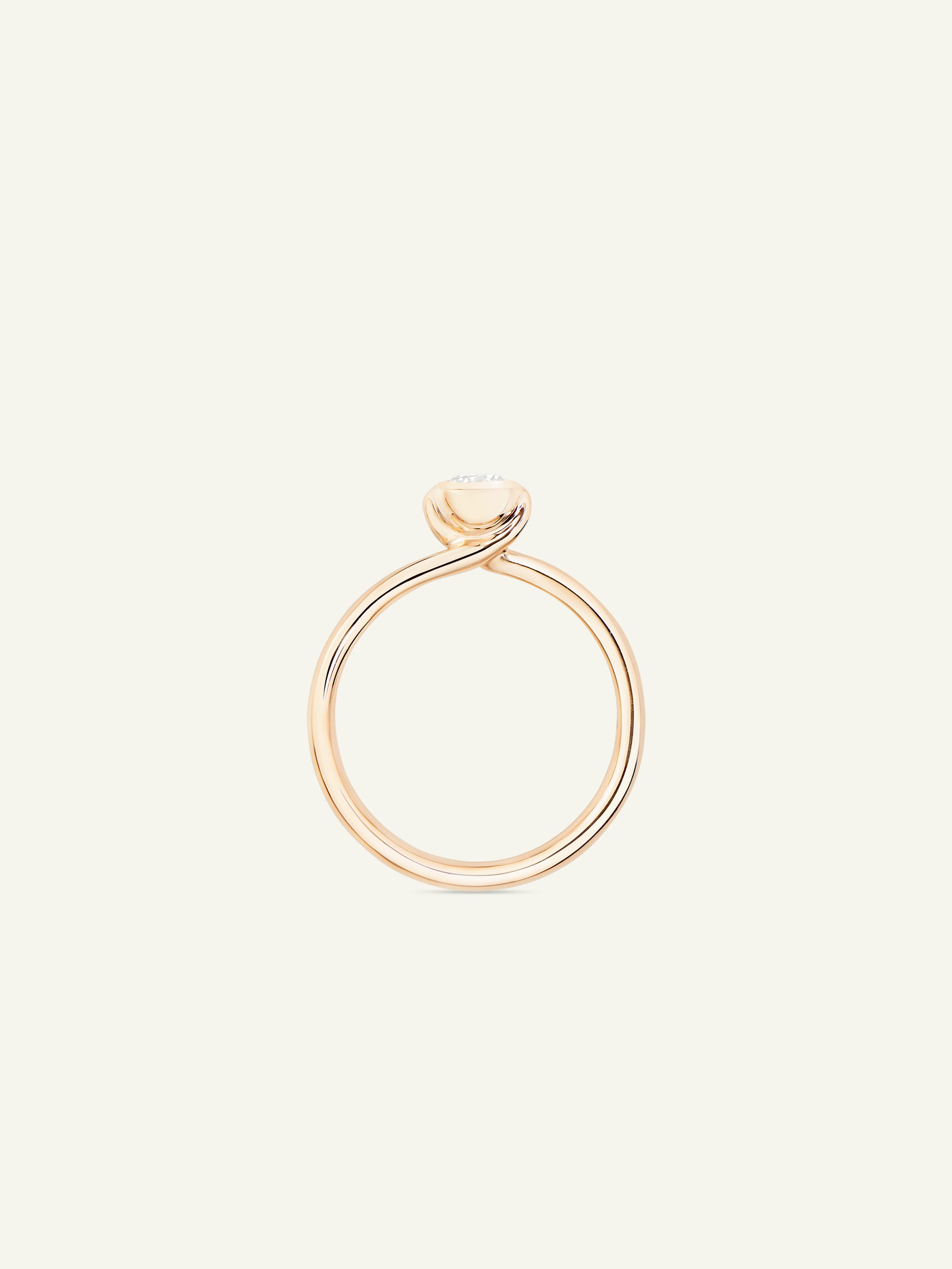 BOUTON Solitaire Ring with Diamond