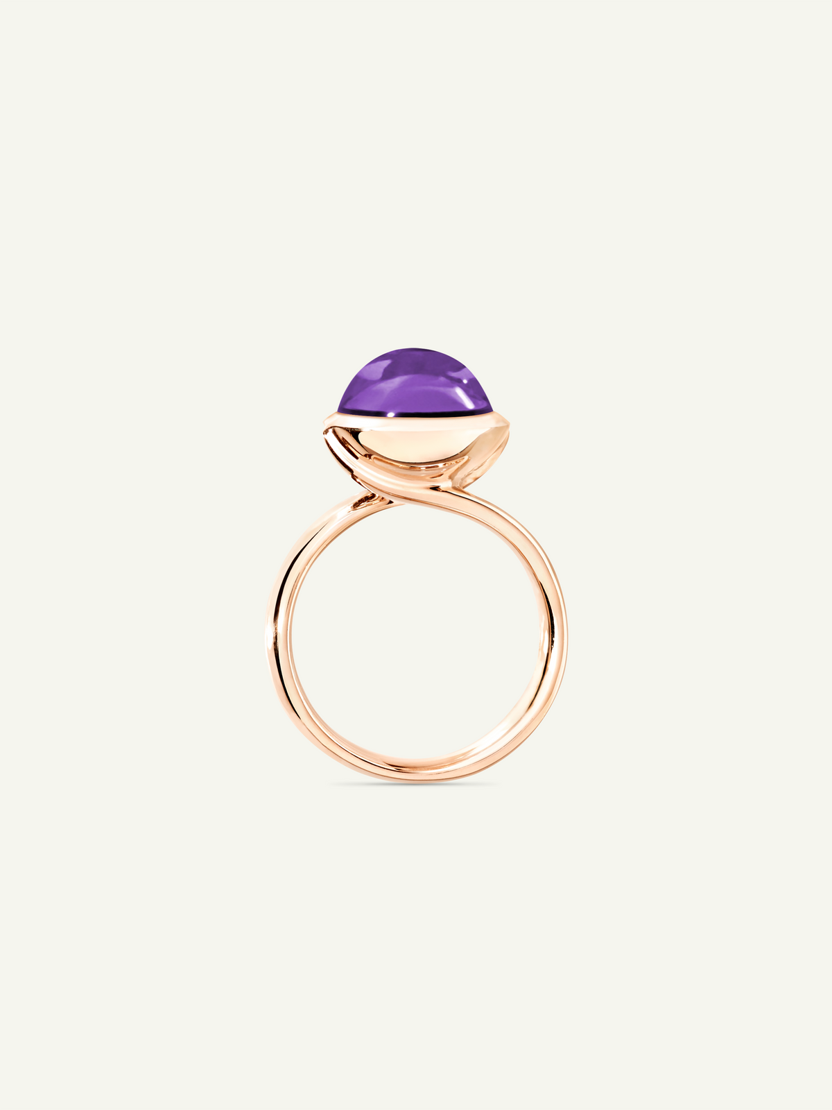 R-BOU-l-Am-rg | BOUTON Large Ring with Amethyst