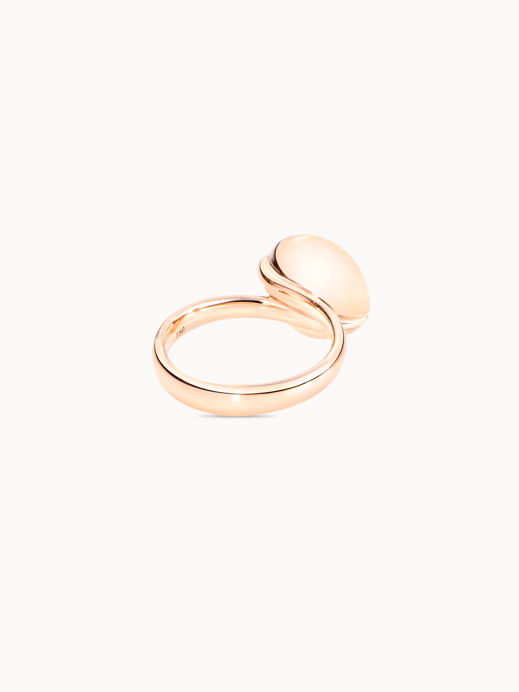 BOUTON Large Ring with Cacholong