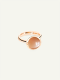 BOUTON Large Ring with Brown Moonstone