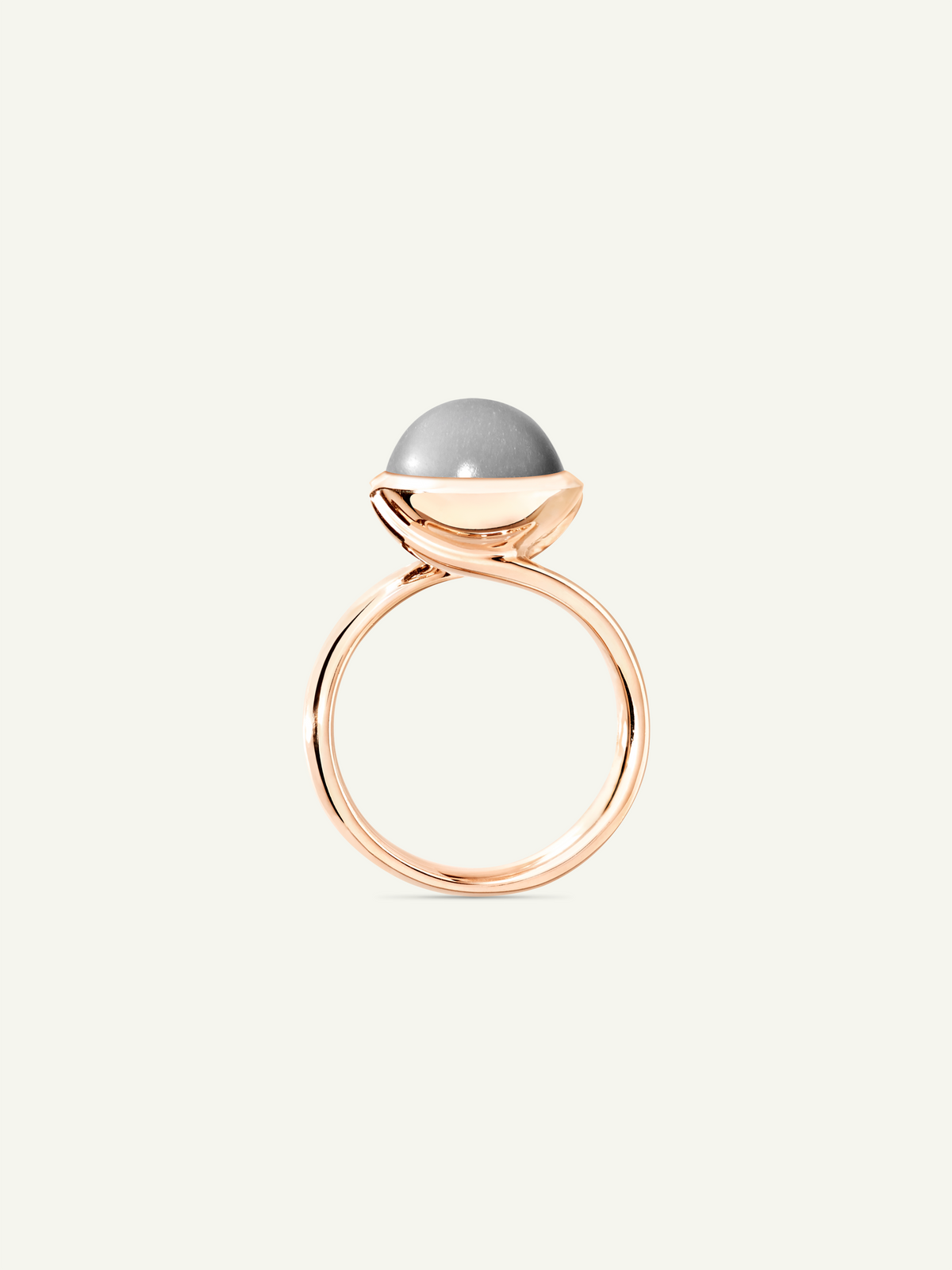 R-BOU-l-MoGr-rg | BOUTON Large Ring with Grey Moonstone