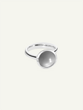 BOUTON Large Ring with Grey Moonstone