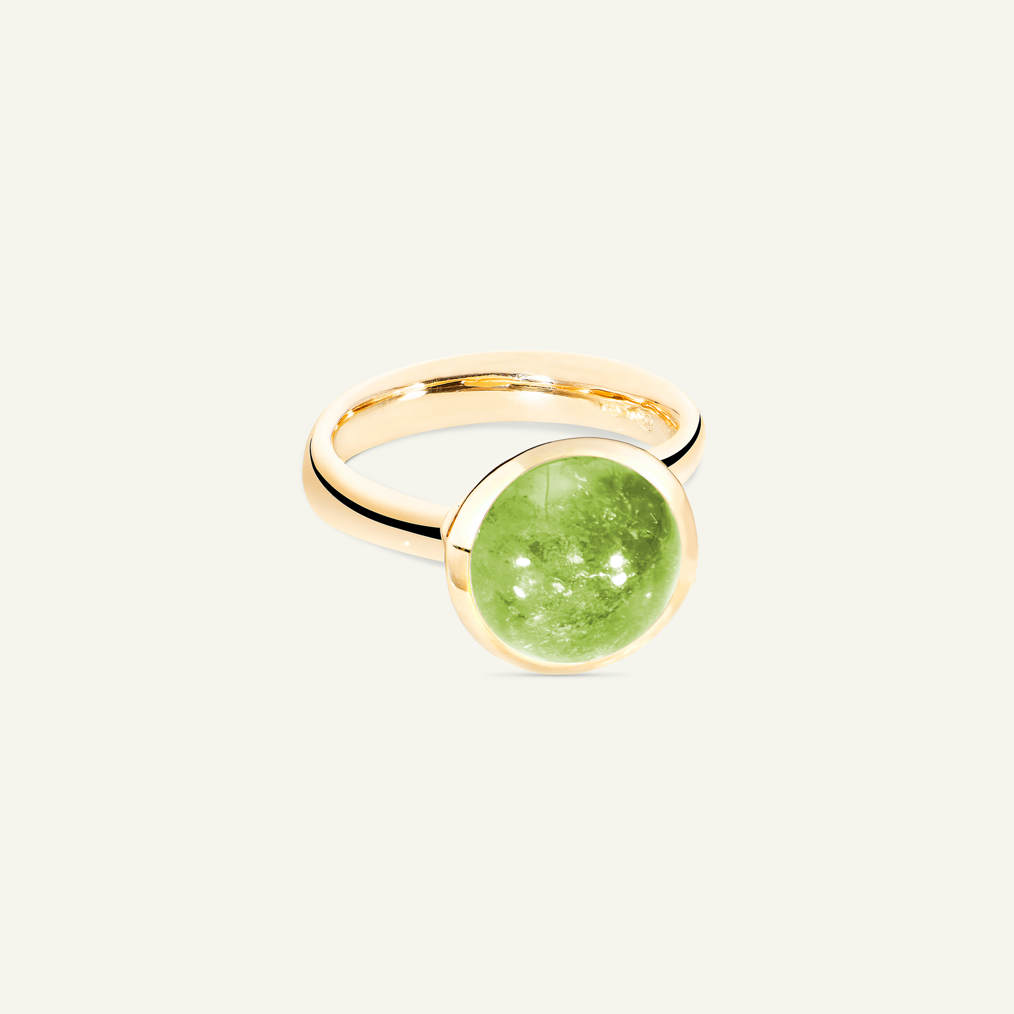 BOUTON Large Ring with Peridot