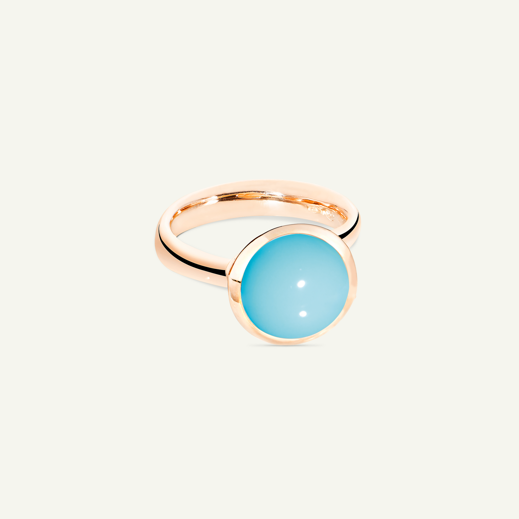 BOUTON Large Ring with Turquoise