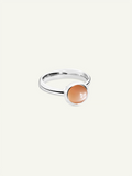 BOUTON Small Ring mit Braunem Mondstein