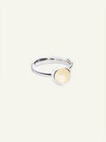 BOUTON Small Ring mit Sand Mondstein