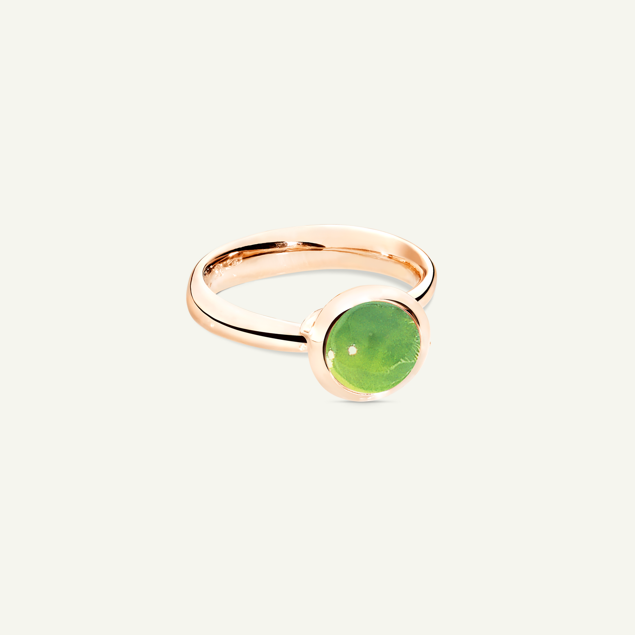 BOUTON Small Ring mit Peridot